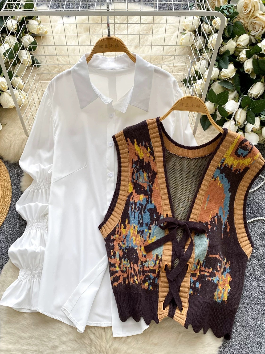 Calling again shirt set SS143 images